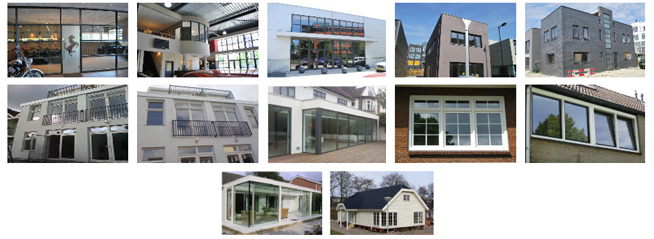 Kozijnen uit het projectenportfolio van i-Kozijn